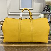 Louis Vuitton Keepall Bandoulière 50 Travel Bag M21536 Yellow Size 50 x 29 x 23 cm - 6