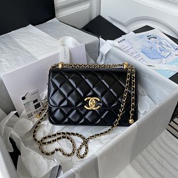 Chanel Perfect Fit Mini Black Size 22 × 14.5 × 8 cm