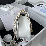 Chanel Perfect Fit Mini White Size 22 × 14.5 × 8 cm - 5