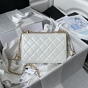 Chanel Perfect Fit Mini White Size 22 × 14.5 × 8 cm - 3