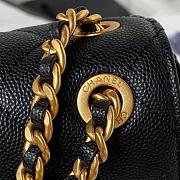 Chanel AS4489 Flap Bag Black Size 15 × 23.5 × 9 cm - 4