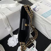 Chanel AS4597 Chain Hobo Shoulder Bag Black Size 12 × 21 × 4 cm - 5