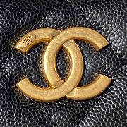 Chanel AS4597 Chain Hobo Shoulder Bag Black Size 12 × 21 × 4 cm - 2