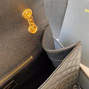 YSL Envelope Large Bag Black Gold Hardware Size 31 x 21 x 8 cm - 3
