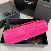 YSL Saint Laurent Women Medium Kate Reversible Suede Pink Size 28.5 x 20 x 6 cm - 2