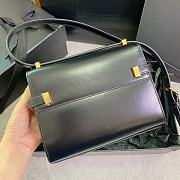 YSL Manhattan Mini Black Bag Size 19 × 14 × 4 cm - 4