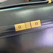 YSL Manhattan Mini Black Bag Size 19 × 14 × 4 cm - 2