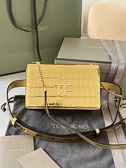 Tom Ford Shoulder Bag Gold Size 16 x 10 x 4 cm - 1