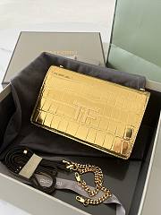 Tom Ford Shoulder Bag Gold Size 16 x 10 x 4 cm - 4