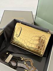 Tom Ford Shoulder Bag Gold Size 16 x 10 x 4 cm - 3