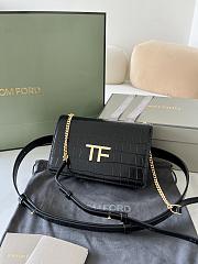 Tom Ford Shoulder Bag Black Size 16 x 10 x 4 cm - 3