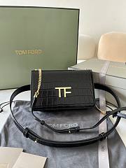 Tom Ford Shoulder Bag Black Size 16 x 10 x 4 cm - 2