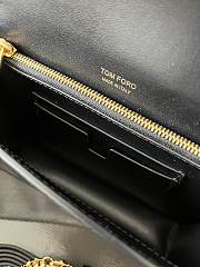 Tom Ford Shoulder Bag Black Sheepskin Lining Size 16 x 10 x 4 cm - 5