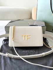 Tom Ford Shoulder Bag White Sheepskin Lining Size 16 x 10 x 4 cm - 1