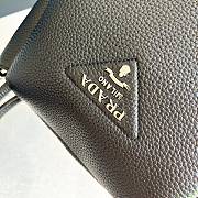 Prada Black Small Leather Handbag Black Size 23 x 21 x 10 cm - 3