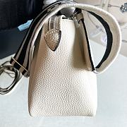 Prada Black Small Leather Handbag White Size 23 x 21 x 10 cm - 6