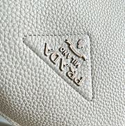 Prada Black Small Leather Handbag White Size 23 x 21 x 10 cm - 3