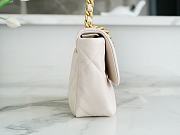 Chanel 19 Flap Bag Off-White Size 26 cm - 4