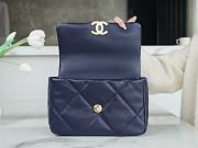 Chanel 19 Flap Bag Navy Blue Size 26 cm - 3