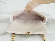 Chanel 19 Flap Bag Off-White Size 30 cm - 4