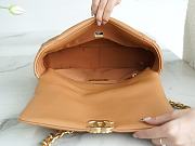 Chanel 19 Flap Bag Brown Size 30 cm - 5