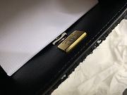 Chanel Vintage Sequin Black Handbag Size 17 cm - 5