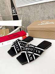 Christian Louboutin Crossimule Leather Sandal - 3