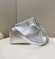 Fendi Medium First Silver Size 32.5 x 15 x 23.5 cm - 1