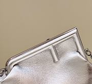 Fendi Medium First Silver Size 32.5 x 15 x 23.5 cm - 5