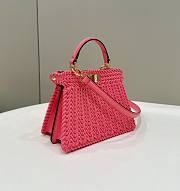 Fendi Peekaboo ISeeU Pink Bag Size 20 x 10.5 x 15 cm - 3