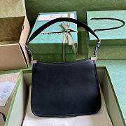  Gucci Horsebit Slim Small Shoulder Bag Black Size 23 x 18.5 x 3 cm - 3