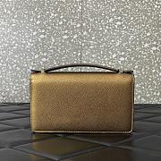 Valentino VLOGO Calfskin Wallet on Chain Gold Size 19 x 4 x 10.5 cm - 6