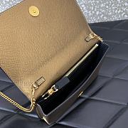 Valentino VLOGO Calfskin Wallet on Chain Gold Size 19 x 4 x 10.5 cm - 4