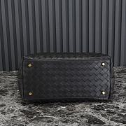 Bottega Veneta Bauletto Handbag Woman Black Size 34 x 19 x 17 cm - 4