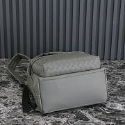 Bottega Veneta Intrecciato Backpack Grey Size  41 x 28.5 x 16 cm - 2