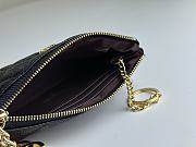 Chanel Classic Card Holder Zipper A50168 Black Size 14 x 10 x 1 cm  - 5