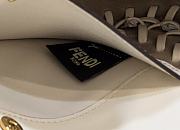 Fendi Baguette Shoulder Strap Bag White Size 29 × 7 × 15 cm - 5