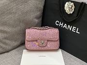 Chanel New Pearl Flap Bag Pink Size 15.5 x 20 x 6 cm - 1
