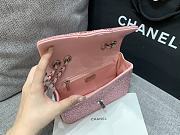 Chanel New Pearl Flap Bag Pink Size 15.5 x 20 x 6 cm - 6