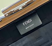 Fendi Baguette Trunk Mini Crossbody Bag Size 19 × 4 × 11 cm - 5