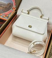 Dolce & Gabbana Kim Sicily Handbag White Size 20 x 16 x 8 cm - 4