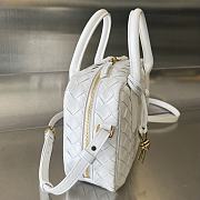 Bottega Veneta Mini Sardine Bag White Size 23.5 x 17.5 x 9 cm - 6