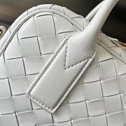 Bottega Veneta Mini Sardine Bag White Size 23.5 x 17.5 x 9 cm - 3