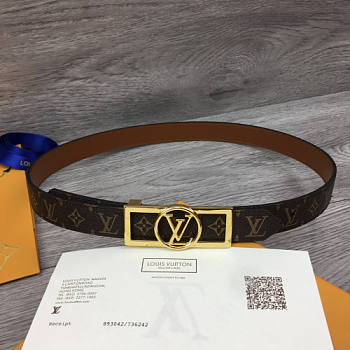 Louis Vuitton LV Belt 2.5 cm