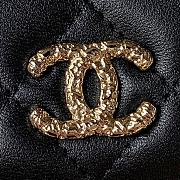 Chanel Flap Handle Black Bag Size 17 cm - 5