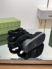 Gucci Double G Sandals Black - 4
