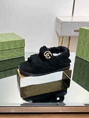 Gucci Double G Sandals Black - 2
