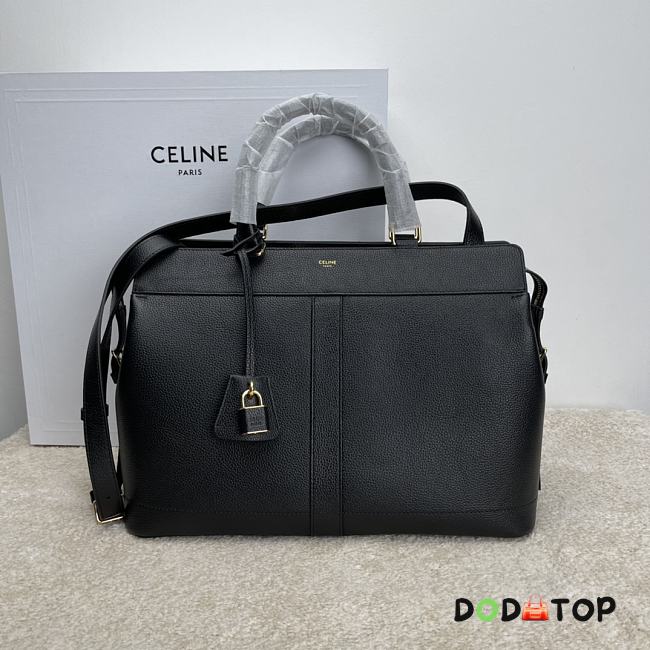 Celine Medium Cabas De France Bag Black Size 37 x 27 x 14 cm - 1
