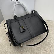 Celine Medium Cabas De France Bag Black Size 37 x 27 x 14 cm - 4