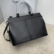 Celine Medium Cabas De France Bag Black Size 37 x 27 x 14 cm - 2